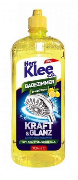 Herr Klee oct. čistič koupelny lemon 1l | Čistící a mycí prostředky - Speciální čističe - Koupelny